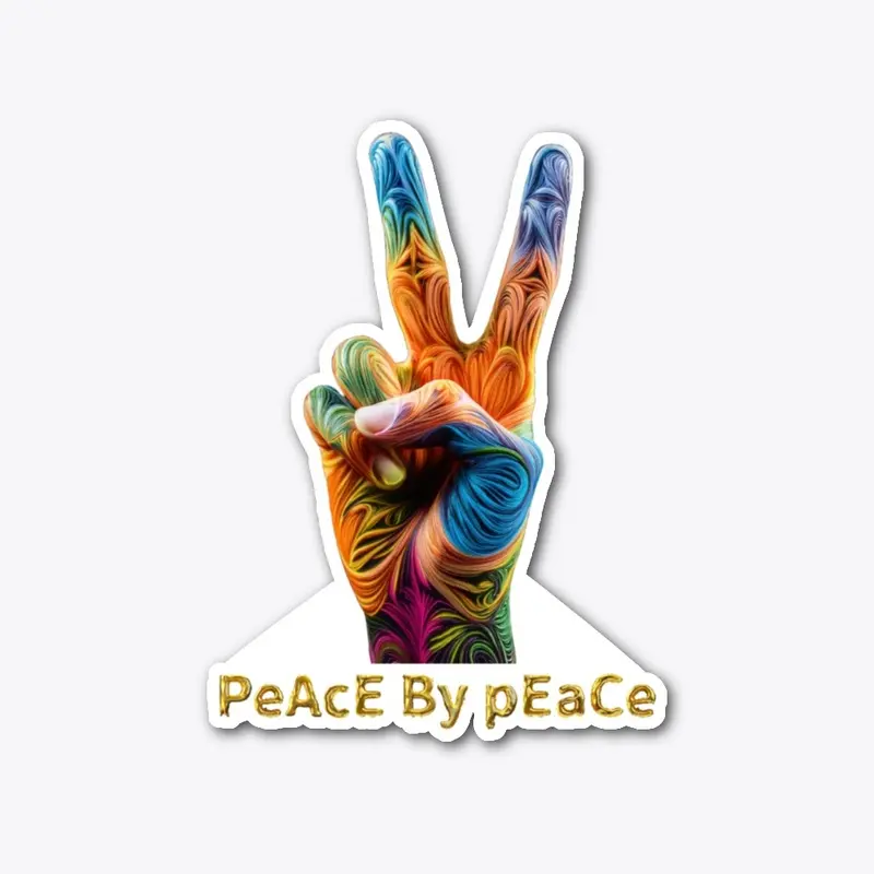 Peace by peace hand